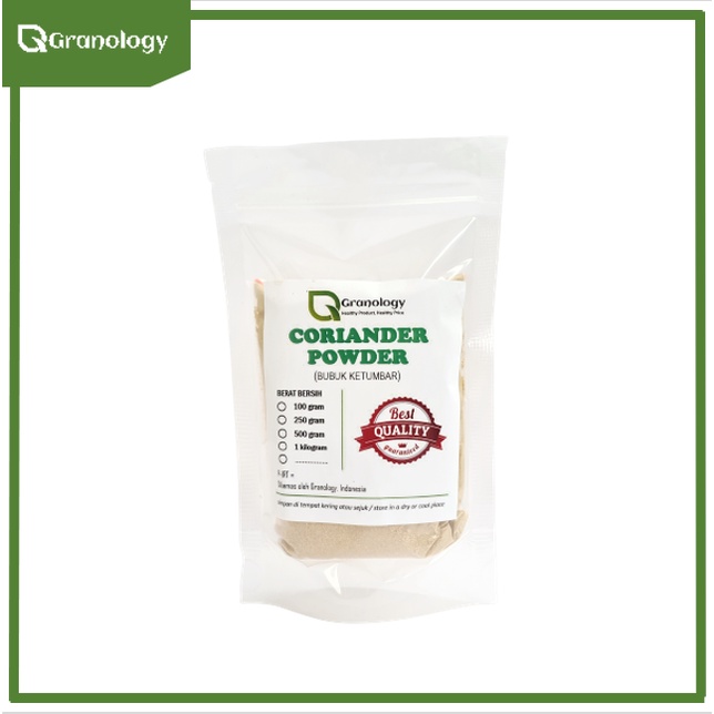 Bubuk Ketumbar / Coriander Powder (100 gram) by Granology