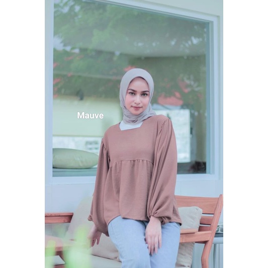 INARA BLOUSE KOREAN / BLOUSE LENGAN BALON / BLOUSE KOREA