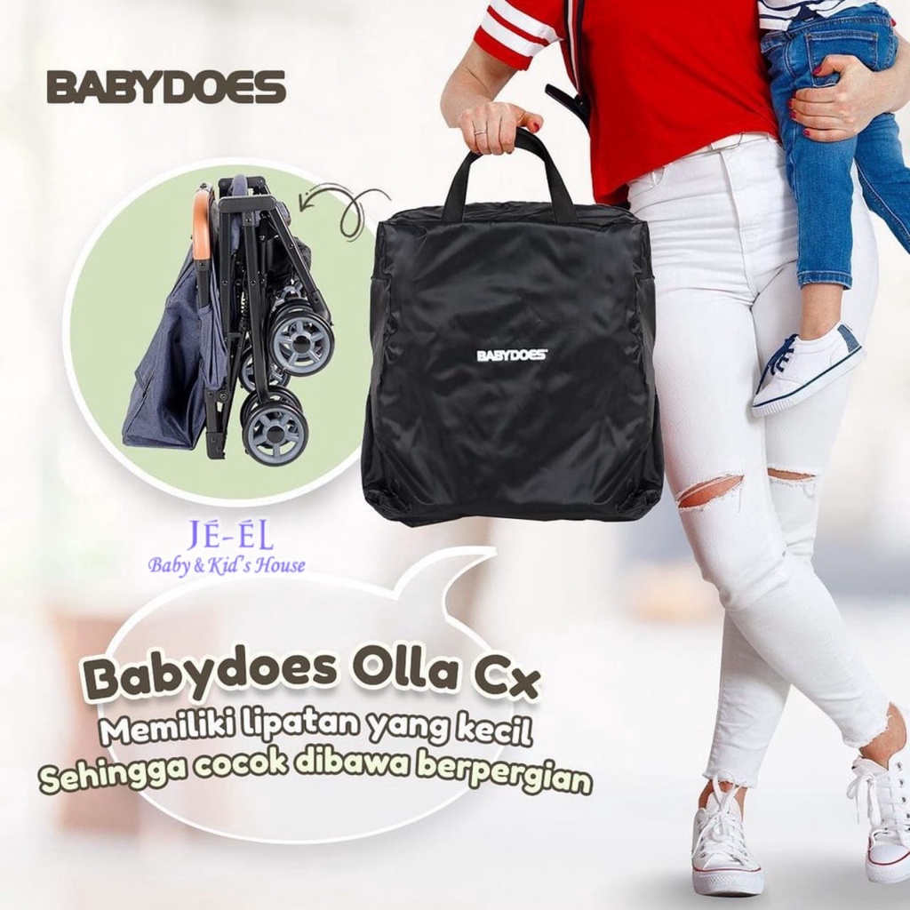 Baby Does Stroller Olla CX Compact CH - SY 314 / Stroller Cabin Size