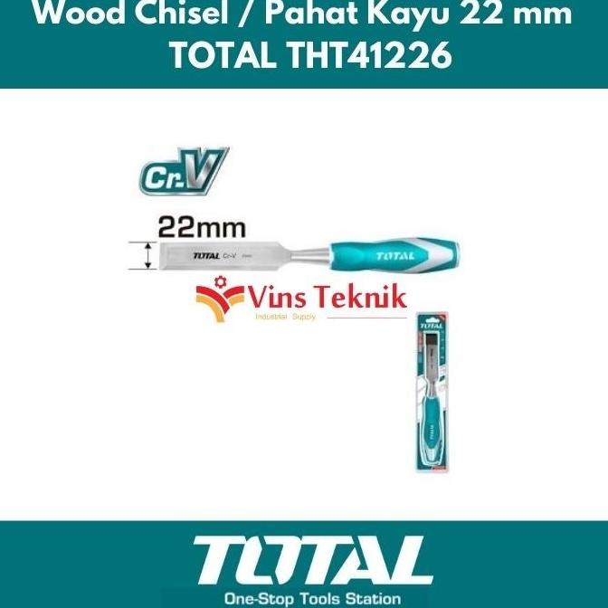 

WOOD CHISEL PAHAT KAYU 22mm TOTAL TOTAL THT41226