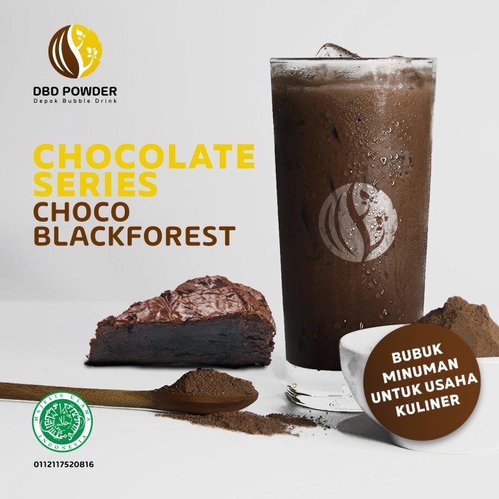

Terlaris ✨ - Bubuk Minuman Cokelat Blackforest - Powder Choco Blackforest 2.1.23