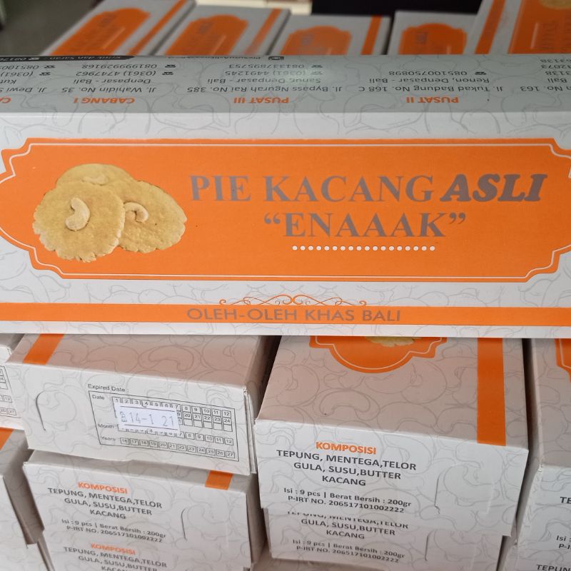 

Pie kacang Asli Enaaak