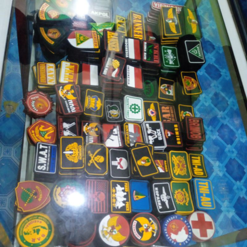 RUBBER PATCH ARMY EMBLEM KARET BANSER