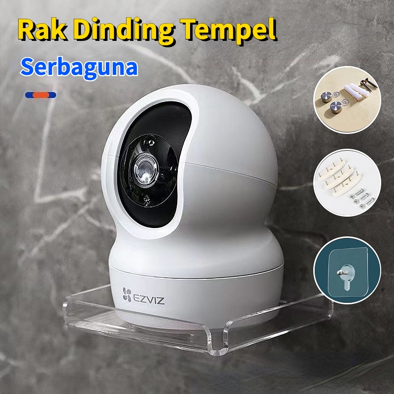 Rak Dinding Tempel Serbaguna Bracket Dudukan Cctv Dinding CCTV Wall Mount Bracket Holder Tatakan cctv Tembok Kaki Kamera CCTV Indoor