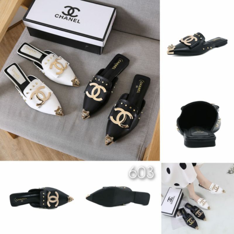 Sandal slop wanita branded import kode 603