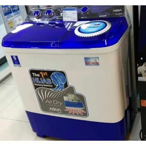 MESIN CUCI 2 TABUNG AQUA QW1050XT / QW 1050XT 10KG