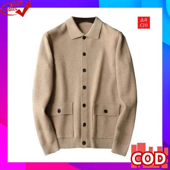 Terbaru Jas Blazzer Slim Fit Promo /Blazer Pria Korea / Balzer Rajut Pria Cotton Rajut Halus Kualita