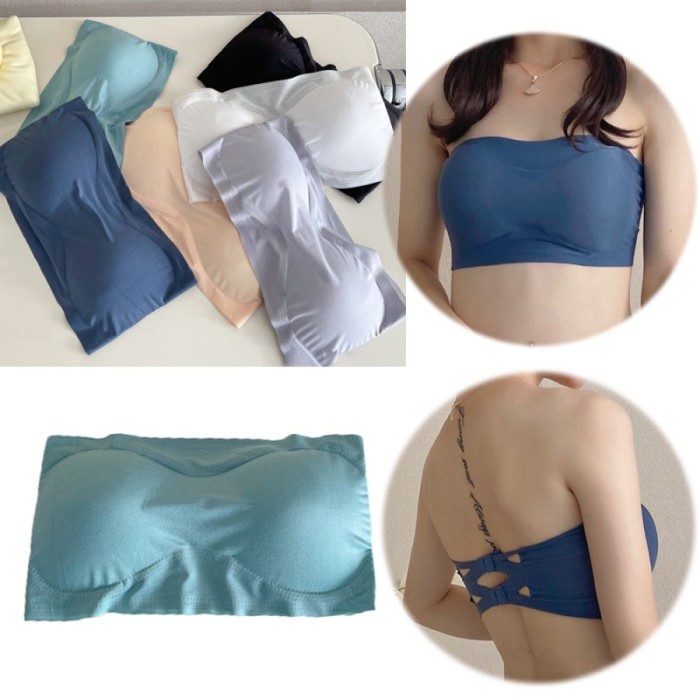 barokahgamis SILENZA NON SLIP STRAPLESS BRA BELI 1 GRATIS 1