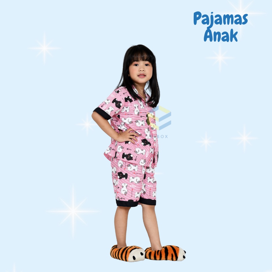 ELBOX Pajamas Pendek Anak 1-6 Tahun