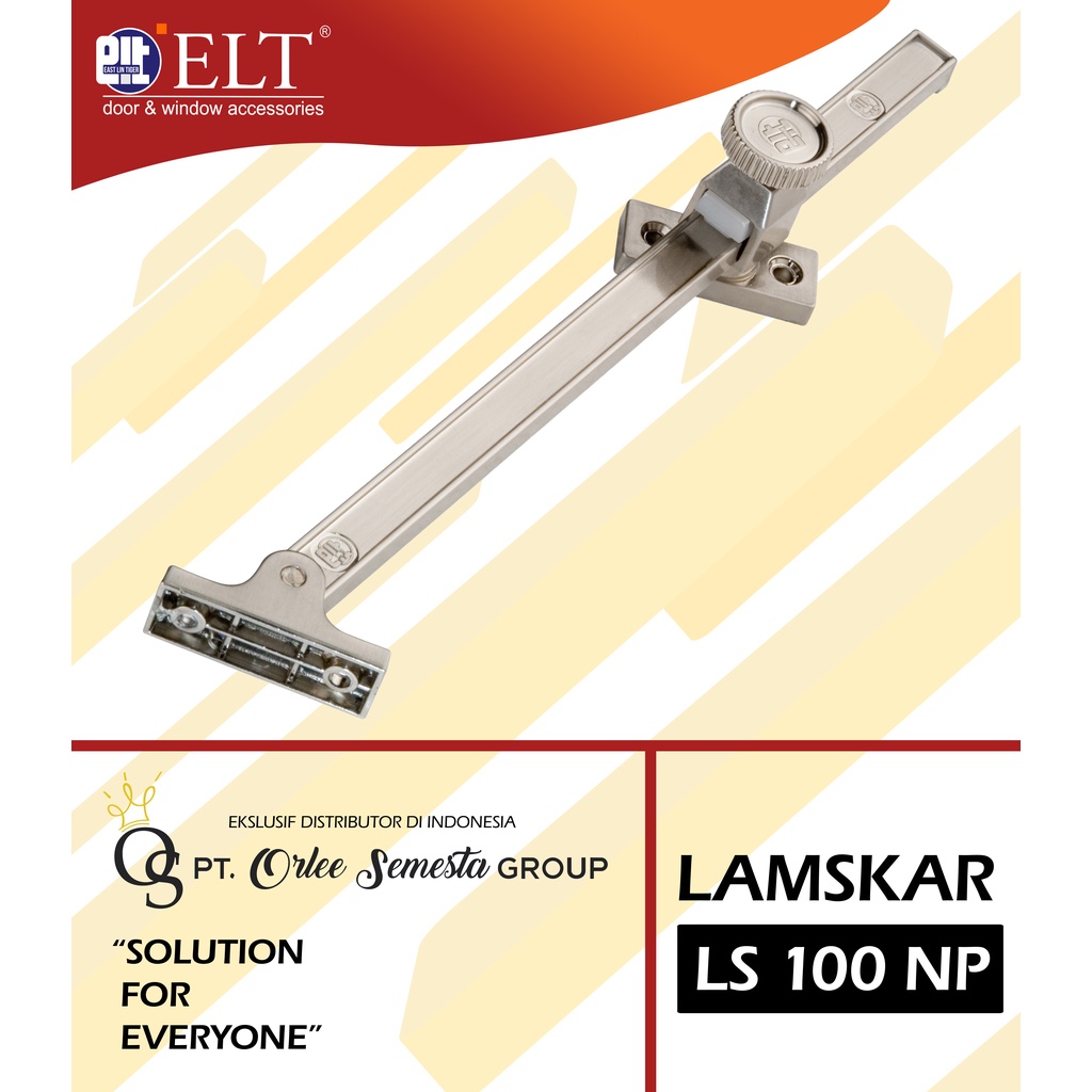 ELT LAMSKAR LS 100 NC II LAMSKAR PENAHAN DAUN JENDELA ELT