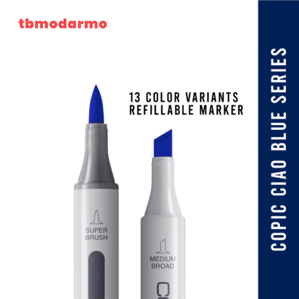 Copic Ciao Marker B (Blue) Series CCM/B - Satuan