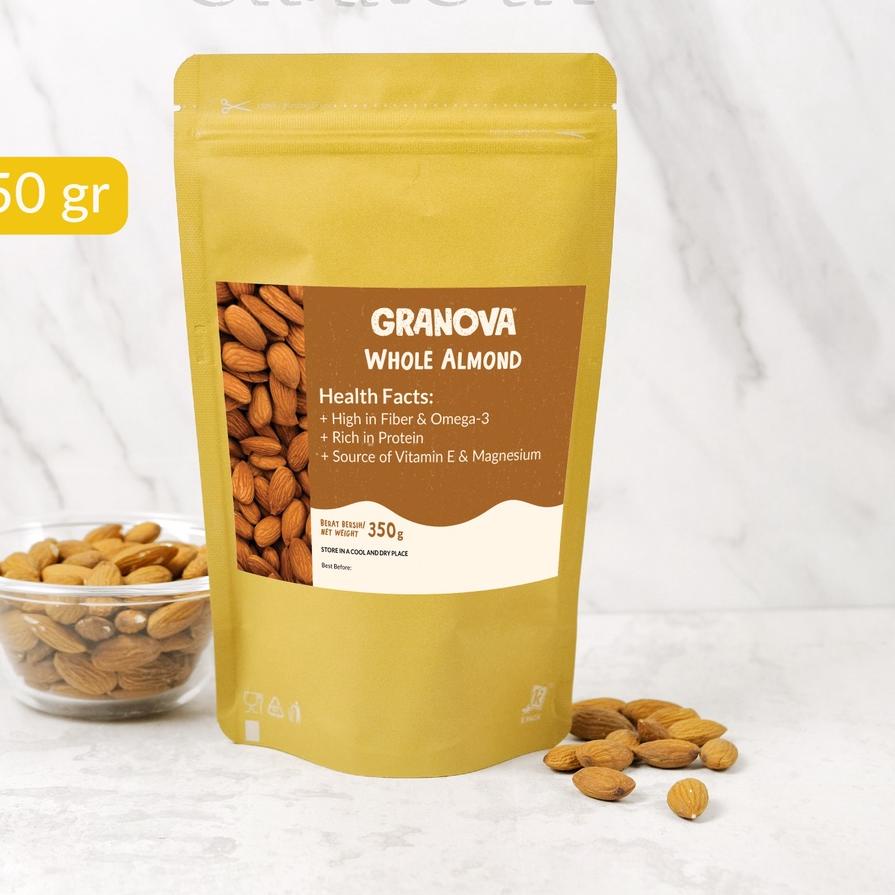 

◘ Granova - Whole Almond / Kacang Almond Utuh 350g ➩