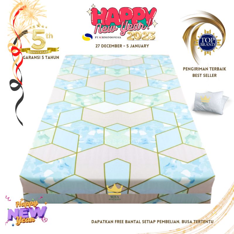 KASUR BUSA YELLOW ANTI KEMPES BERKUALITAS BERGARANSI