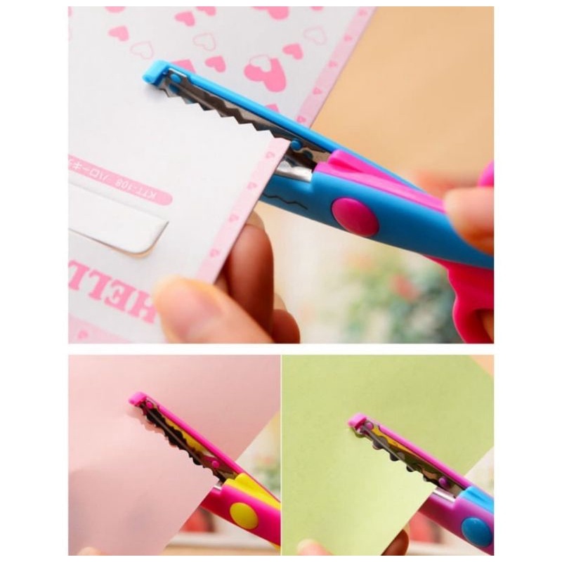

GUNTING ZIG-ZAG / GUNTING KERTAS ZIG ZAG UNIK UNTUK SCRAPBOOK / GUNTING GERIGI GUNTING PRAKARYA