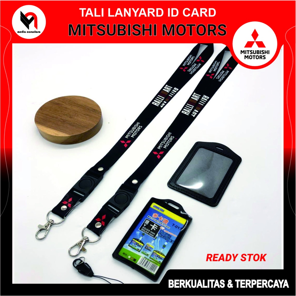 

Tali id card MITSUBISHI MOTORS Printing Full Colour Cetak 2 Sisi