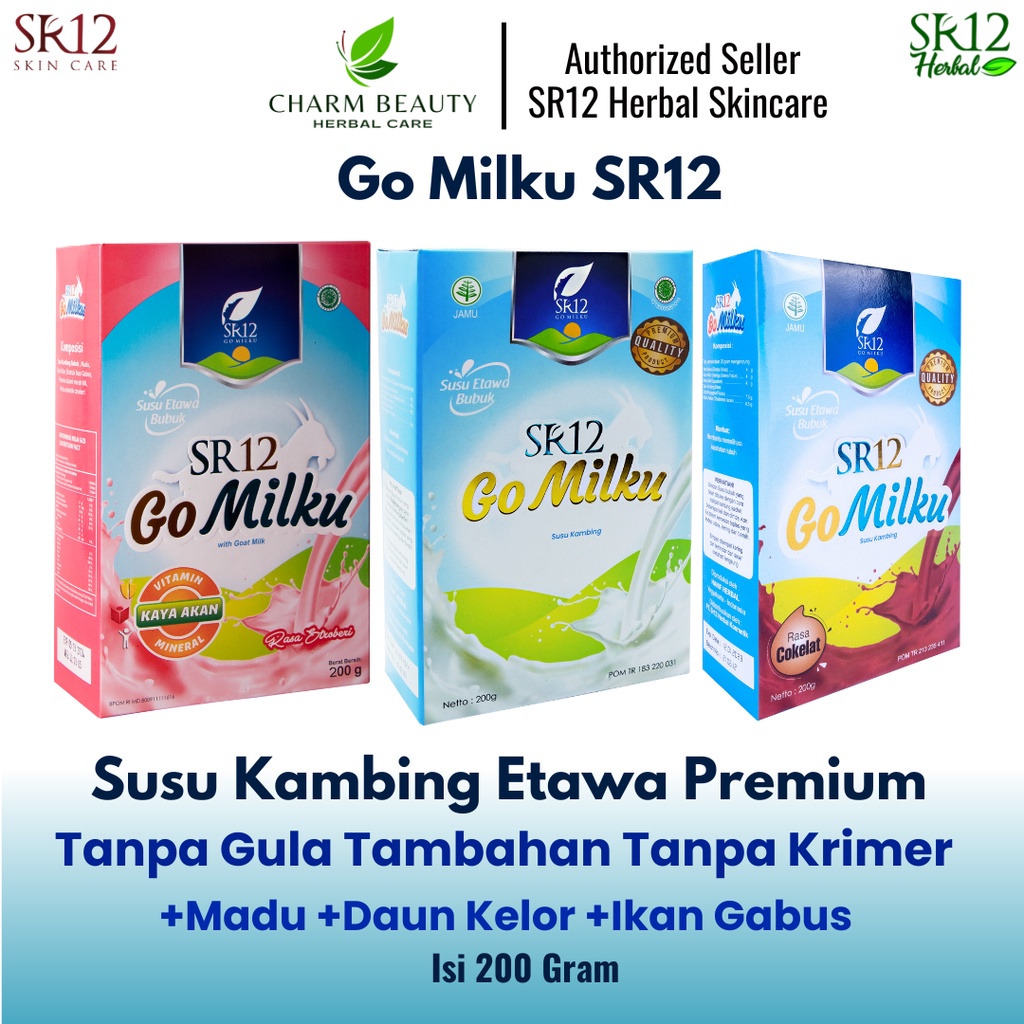 Go Milku SR12 - Susu Kambing SR12 - Isi 200g