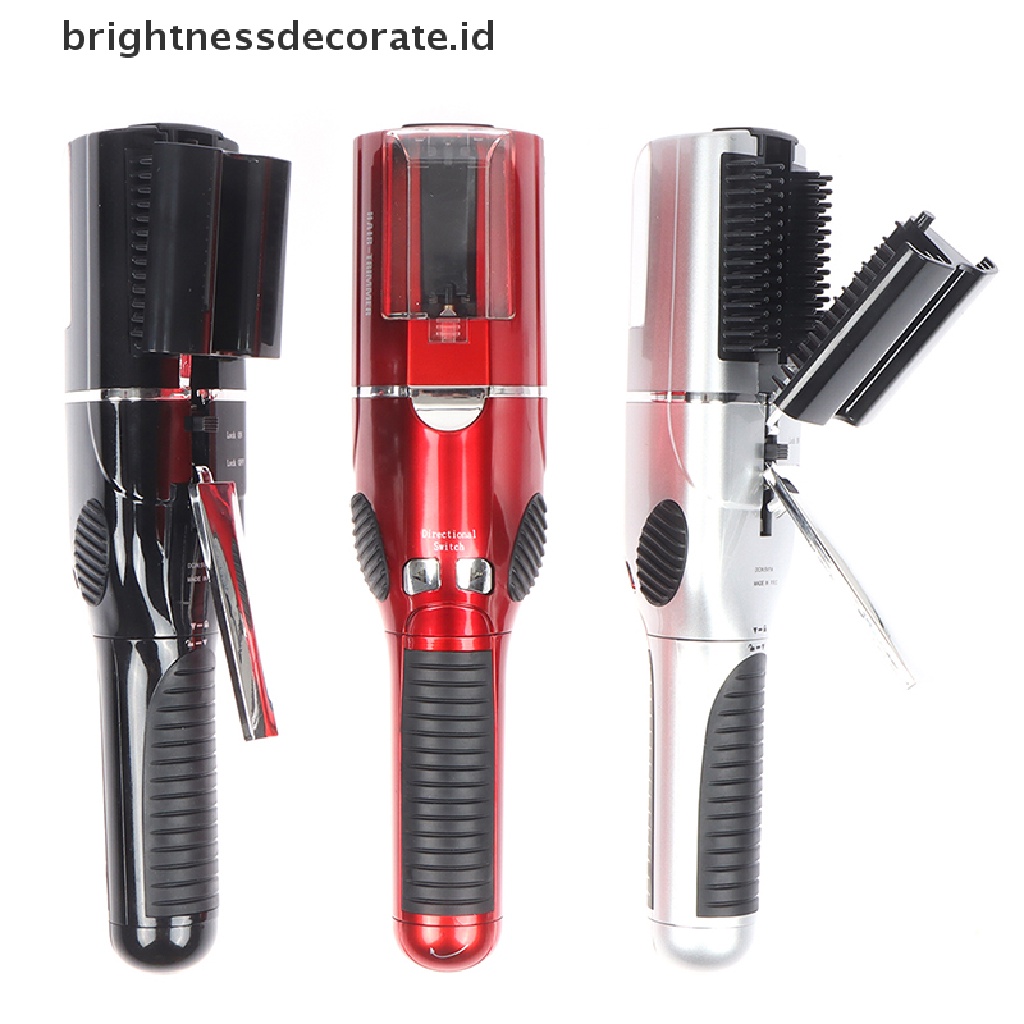 [Birth] Split Ends Hair Trimmer Styling Alat Pemotong Rambut Shaper Cukur Rambut Dengan Sisir [ID]