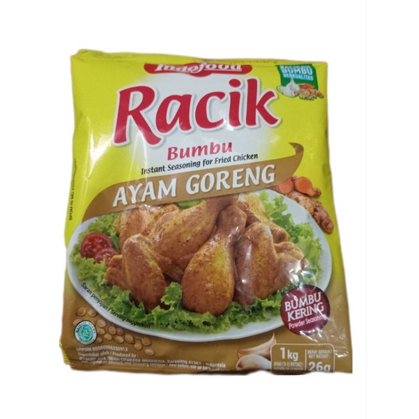 

bumbu racik ayam goreng sachet