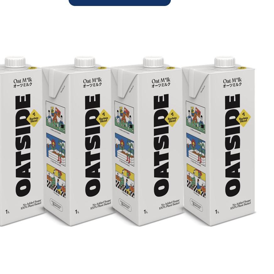 

Diskon [KI3] Oatside Oat Milk 4 x 1L