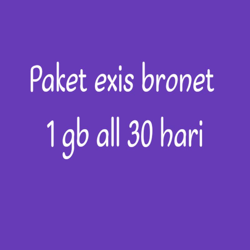 Paket axis bronet 1gb