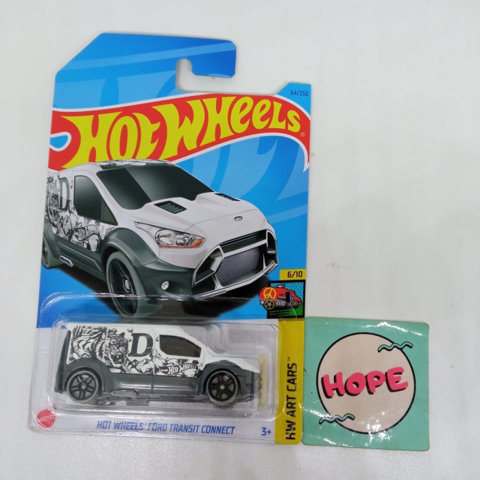 HotWheels Hot Wheels Ford Transit Connect Diecast HW Art Cars Original