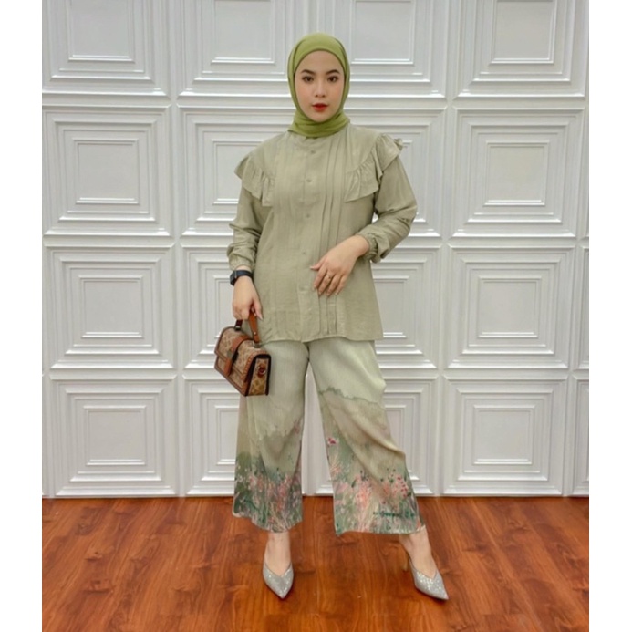 B1071 // B1186 Blouse Polo Linen