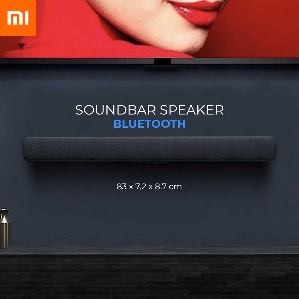 Xiaomi Mi Soundbar Active Speaker Bluetooth Home Theater 33 Inch - MDZ-27-DA