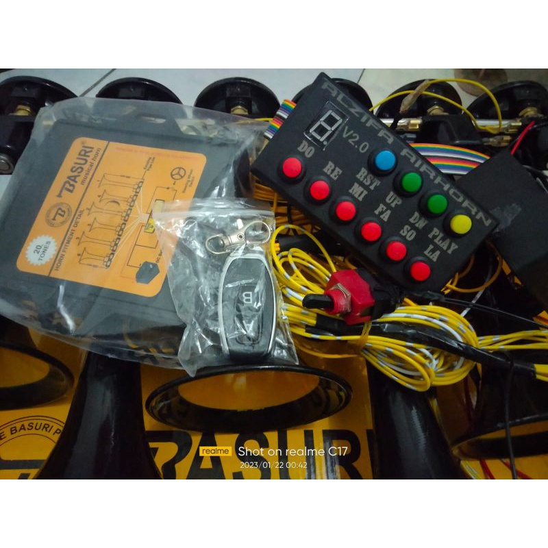 basuri v3 + remot + modul alzifa v2