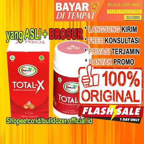 TOTAL X NATURAFIT MEMELIHARA STAMINA PRIA DEWASA