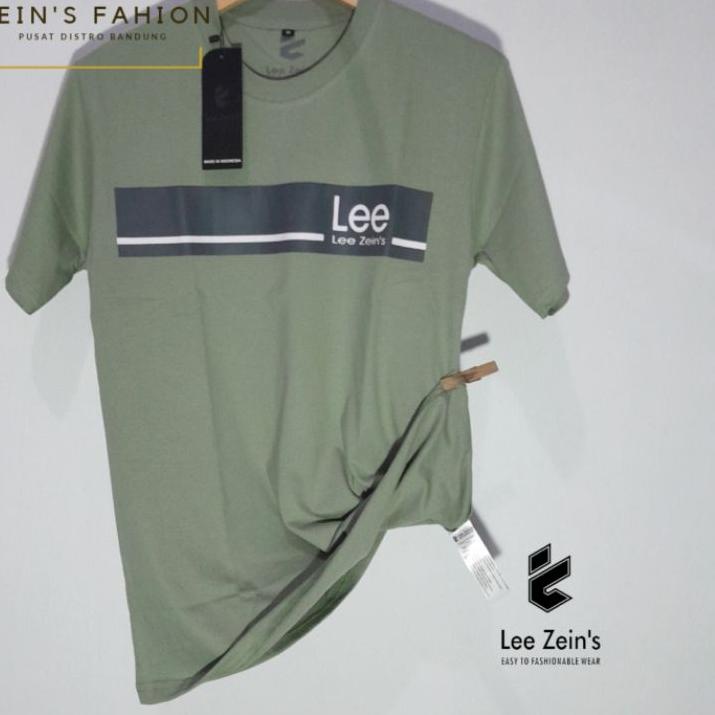 ZAF377 Original Kaos Lee Zein's Combed 30s lengan pendek ||||