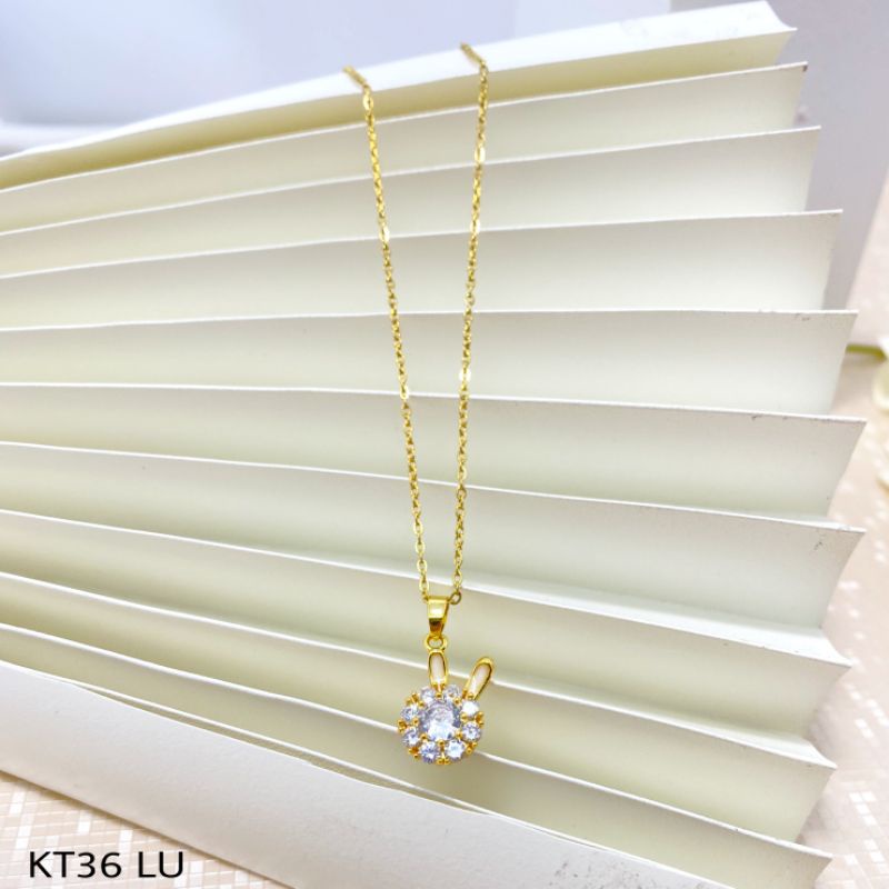 Kalung Titanium Wanita Fashion Stlye korea KT37-40-43 LU