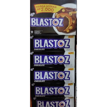 

wafer roll blastoz chocolate 24gr isi24pcs