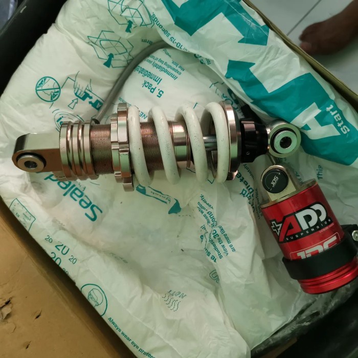 Shock JDS Upgrade Kompetisi ADD Suspension 208mm Mx King Y15zr Exiter  STOK TERBATAS