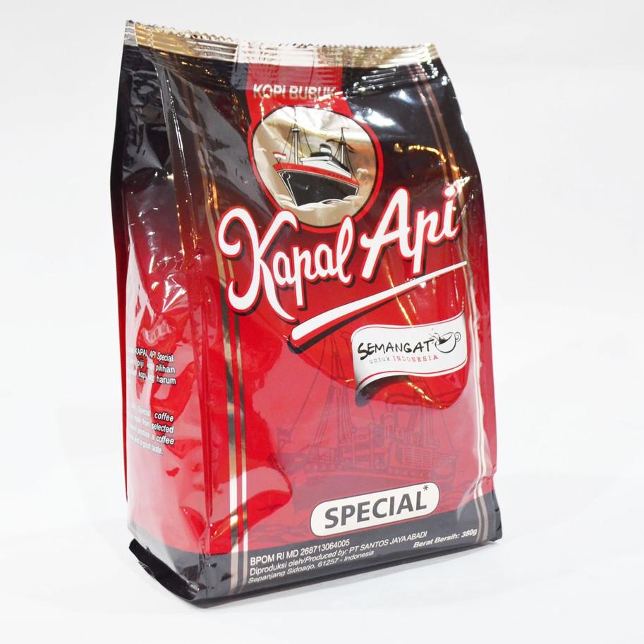 

NIS186 ☘️MUMTAAZZTORE☘️ KAPAL API Special Semangat Kopi Merah 380gr <>