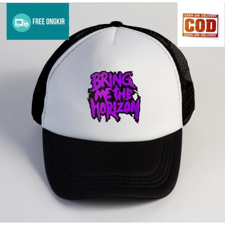 (COD)TOPI JARING TRUCKER BMTH PRIA/TOPI BASEBALL/TOPI DISTRO TERLARIS