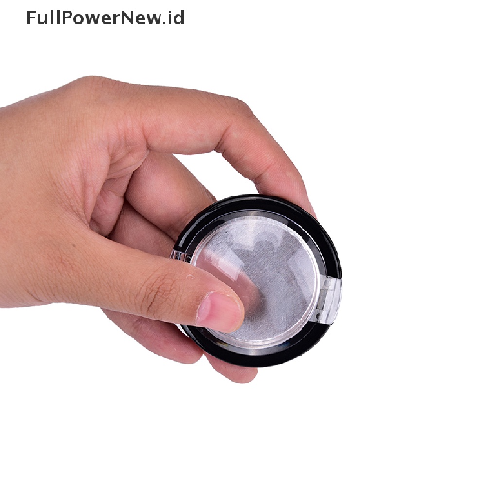 Power1/2pc Kosong Eyeshadow Case Palette Pans Magnet Bubuk Kosmetik Makeup DIY 5ml ID