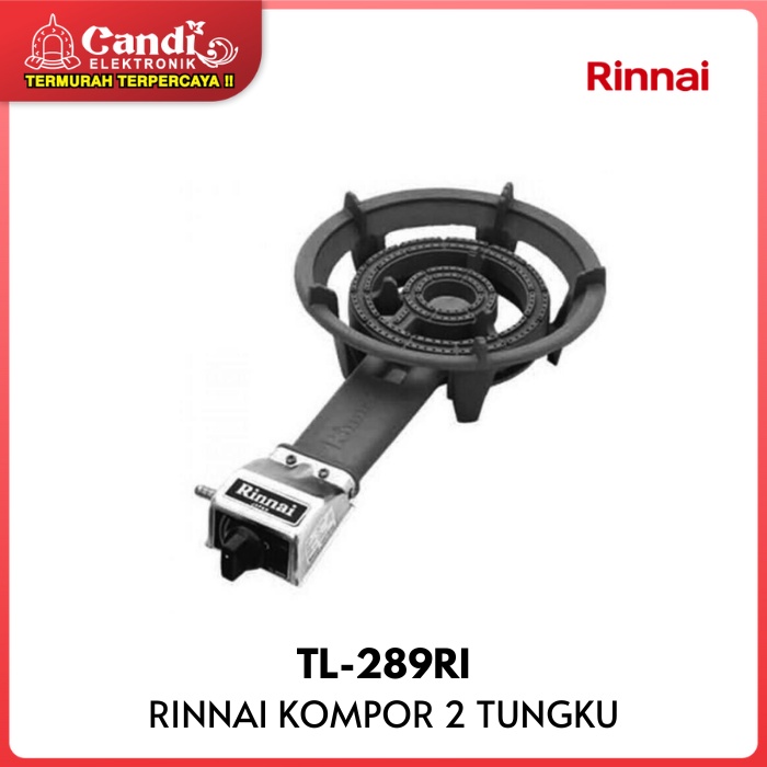 RINNAI Kompor Gas 1 Tungku RINNAI TL-289RI / TL 289 RI
