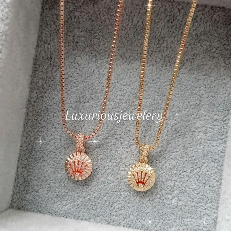 Kalung liontin Roxi premium