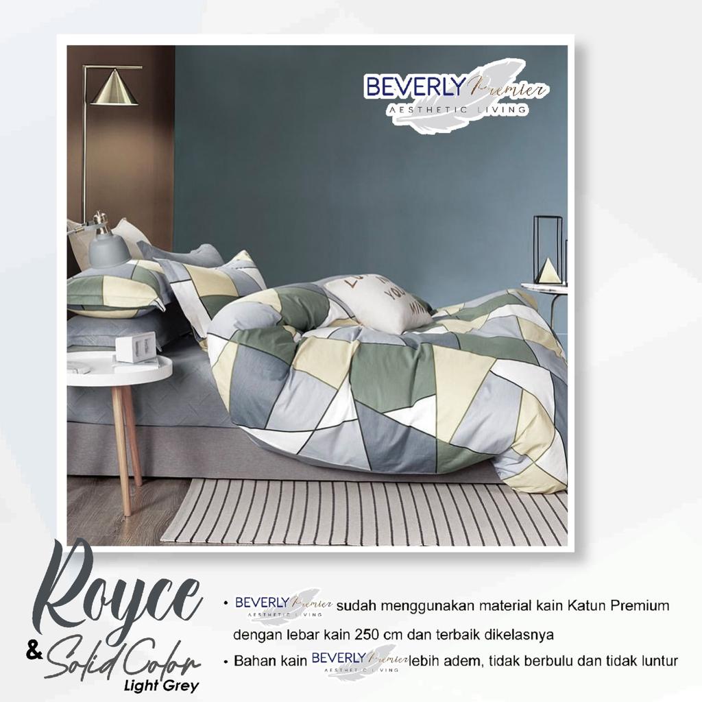 Sprei Motif 180x200 No.1 King size Katun asli anti geser