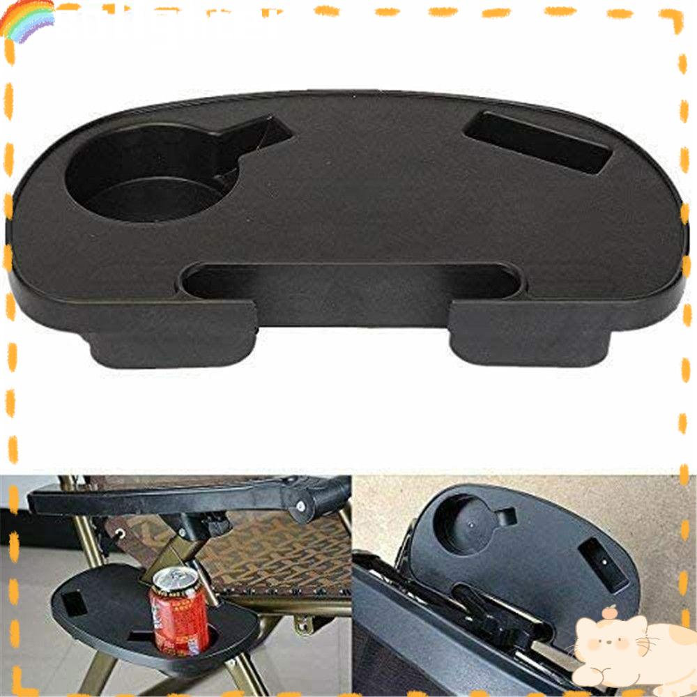 Solighter1/2pc Recliner Tray Camping Nyaman Multi Fungsi Berjemur Lounger Tray