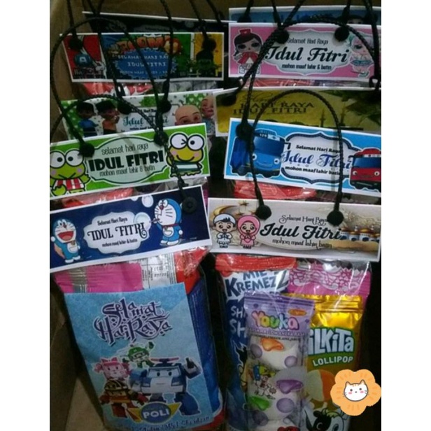 

[1 PCS] Angpao Plastik Tenteng Label Idul Fitri