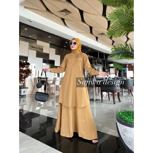 DINDA DRESS BY SAJIWA/SAJIWA DRESS/DRESS PREMIUM/DRESS ORIGINAL