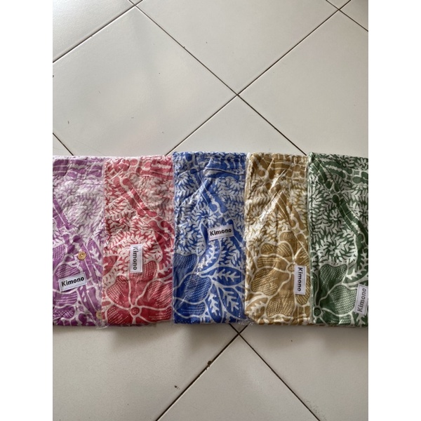 DASTER KIMONO BUNGA BATIK/daster kimono/daster kekinian/daster terbaru/home dress