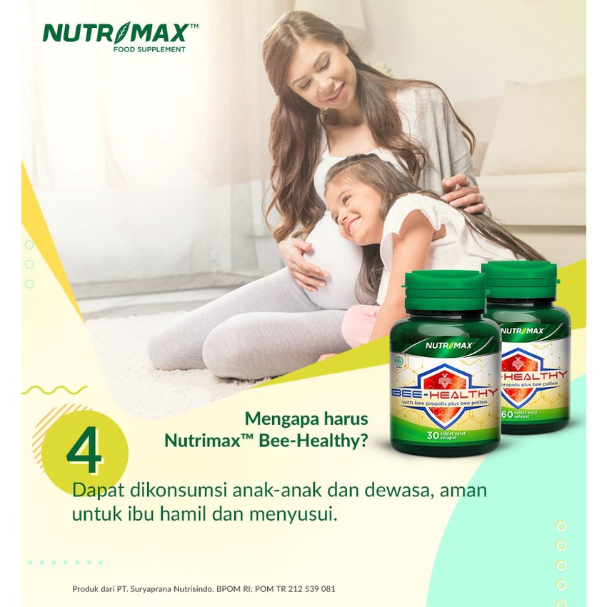 Nutrimax Bee Healthy - Antioksidan &amp; Daya Tahan Tubuh