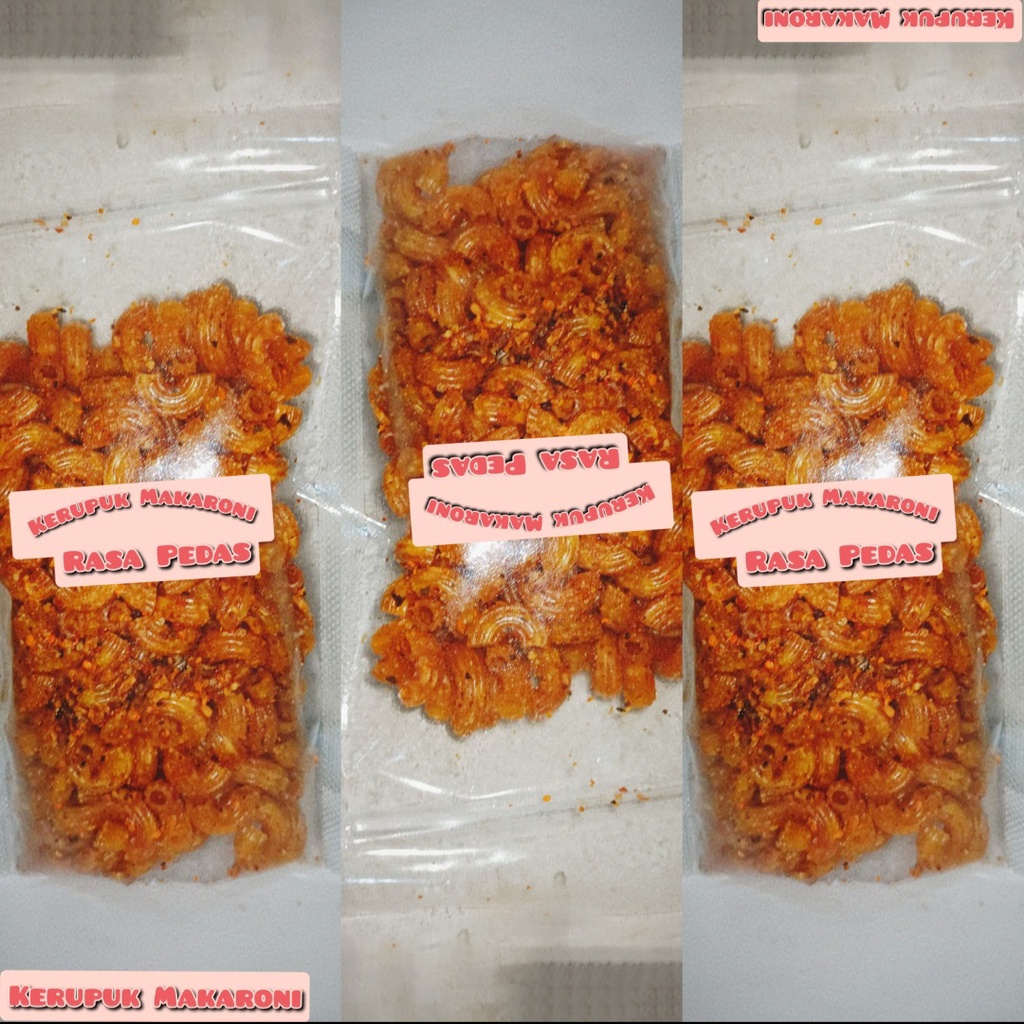 

Kerupuk Makaroni Kemasan 150 gr