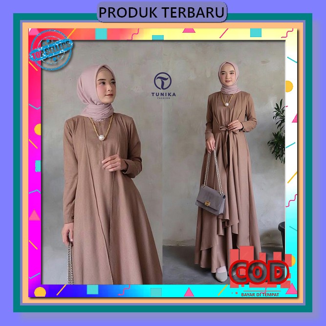 Gamis Fashion Premium Terbaru Gamis Panjang Cewek Terlaris Gamis Wanita Kekinian Gamis Panjang Terba