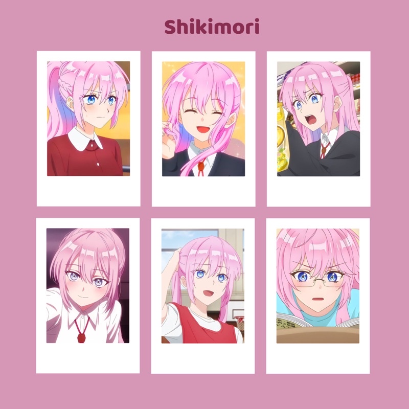 Polaroid Anime Shikimori not just a cutie yuu izumi nekozaki inuzaki kamiya