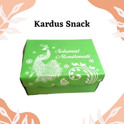 

Dus Snack Kraft - Dus Kue - Tempat Kue R3 Motif Dan Coklat 1Pack