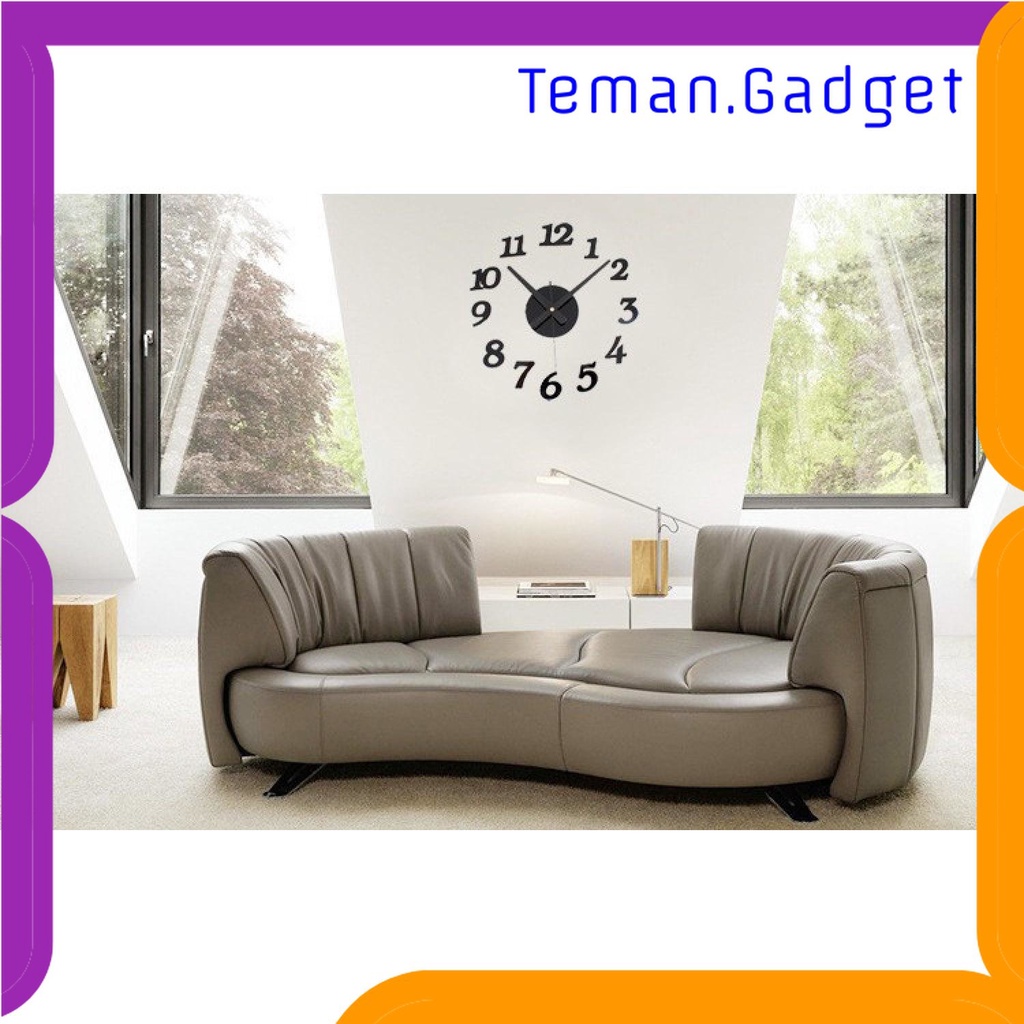 TG-PJM Taffware Jam Dinding DIY Giant Wall Clock Quartz 30-50cm - DIY-03