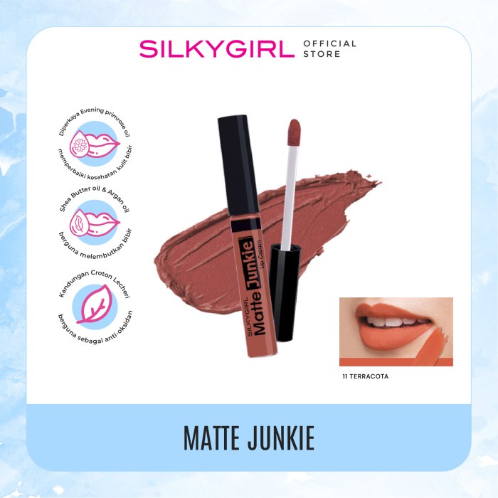 SILKYGIRL Lip Cream Matte Junkie 11 Teracotta